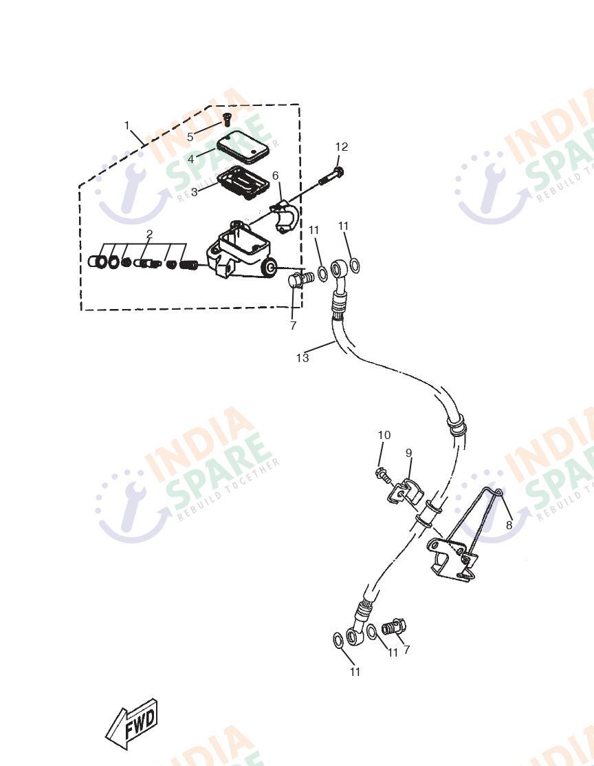 FRONT MASTER CYLINDER